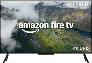 Amazon Ember 4-Serie mit Fire TV (neueste Generation), 55-Zoll-Smart-TV in 4K Ultra-HD mit Alexa-Fernbedienung, HDR10+, schnellem Prozessor, Dolby Audio, Ambient-TV und kostenlosem Live-TV
