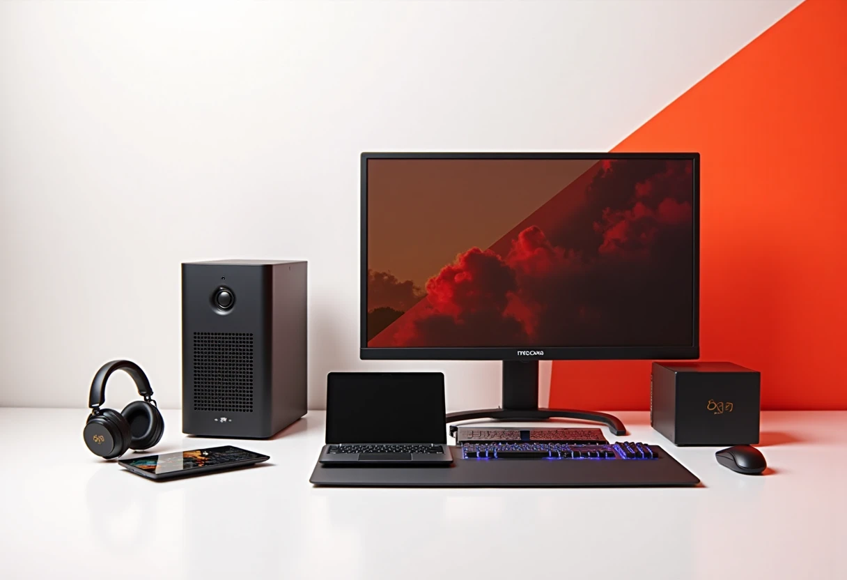 Modernes Gaming-Setup
