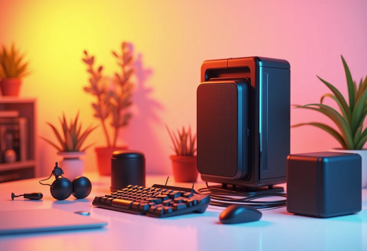 Luxuriöses Gaming-Setup