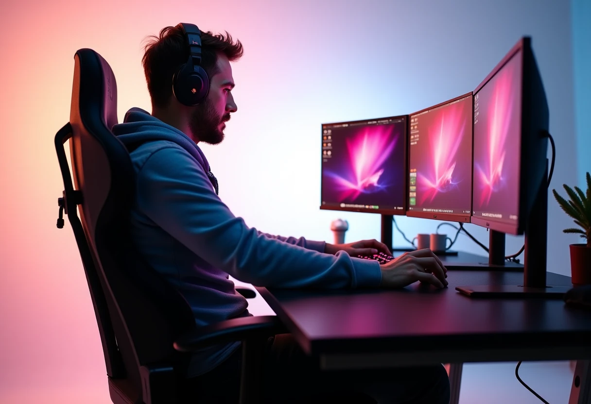 Modernes Gaming-Setup