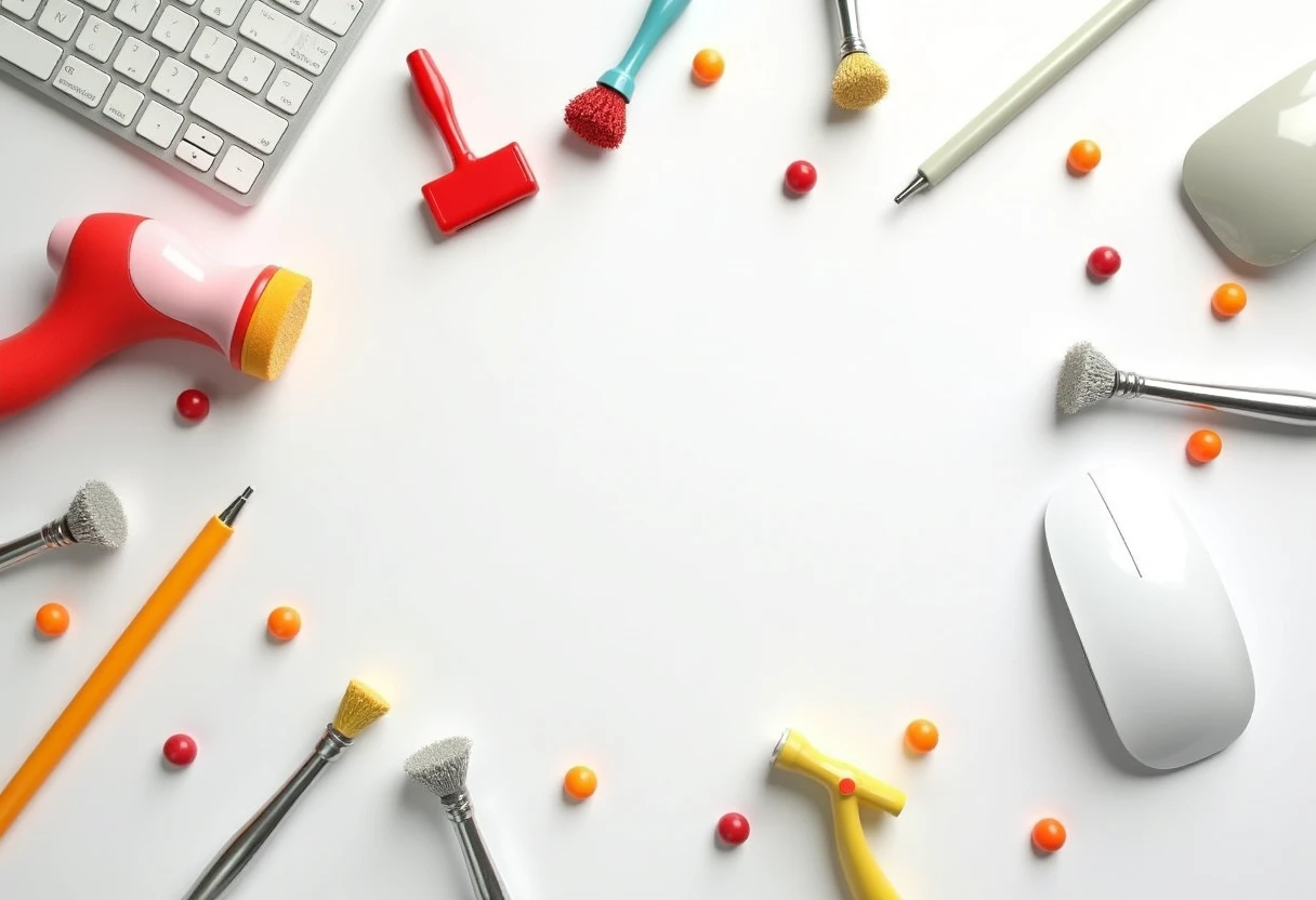 Outils de nettoyage pour claviers et appareils électroniques