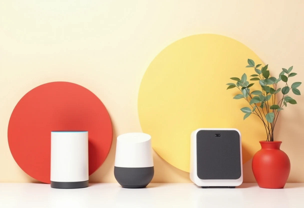 Smart-Home-Geräte im Einsatz