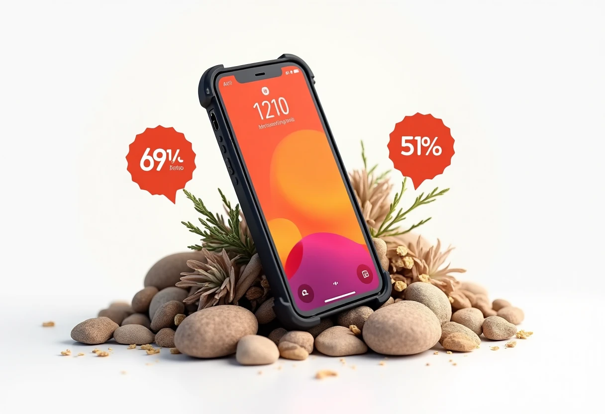Smartphone robuste pour les aventuriers