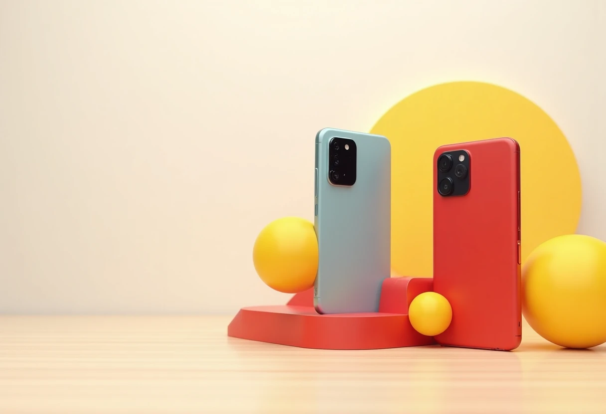 Smartphones milieu de gamme