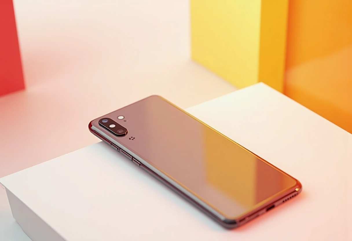 Smartphone premium destacado