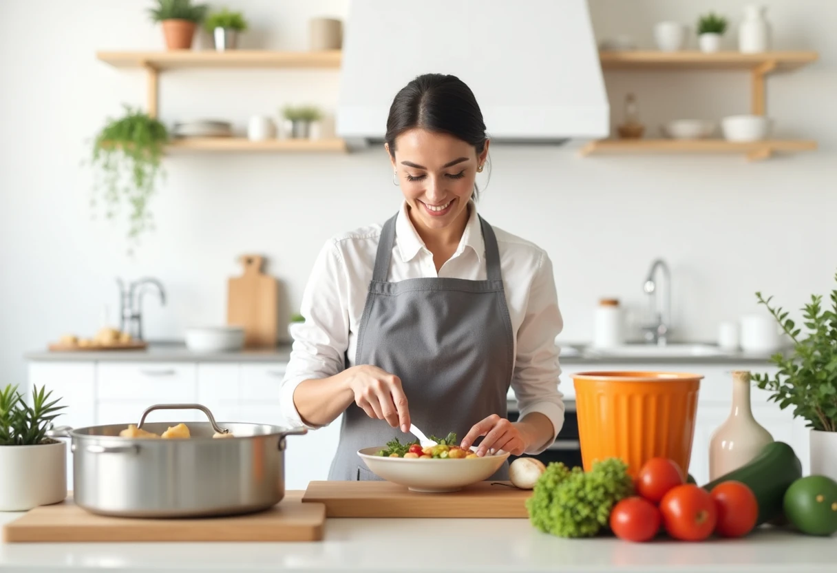 Using modern kitchen appliances